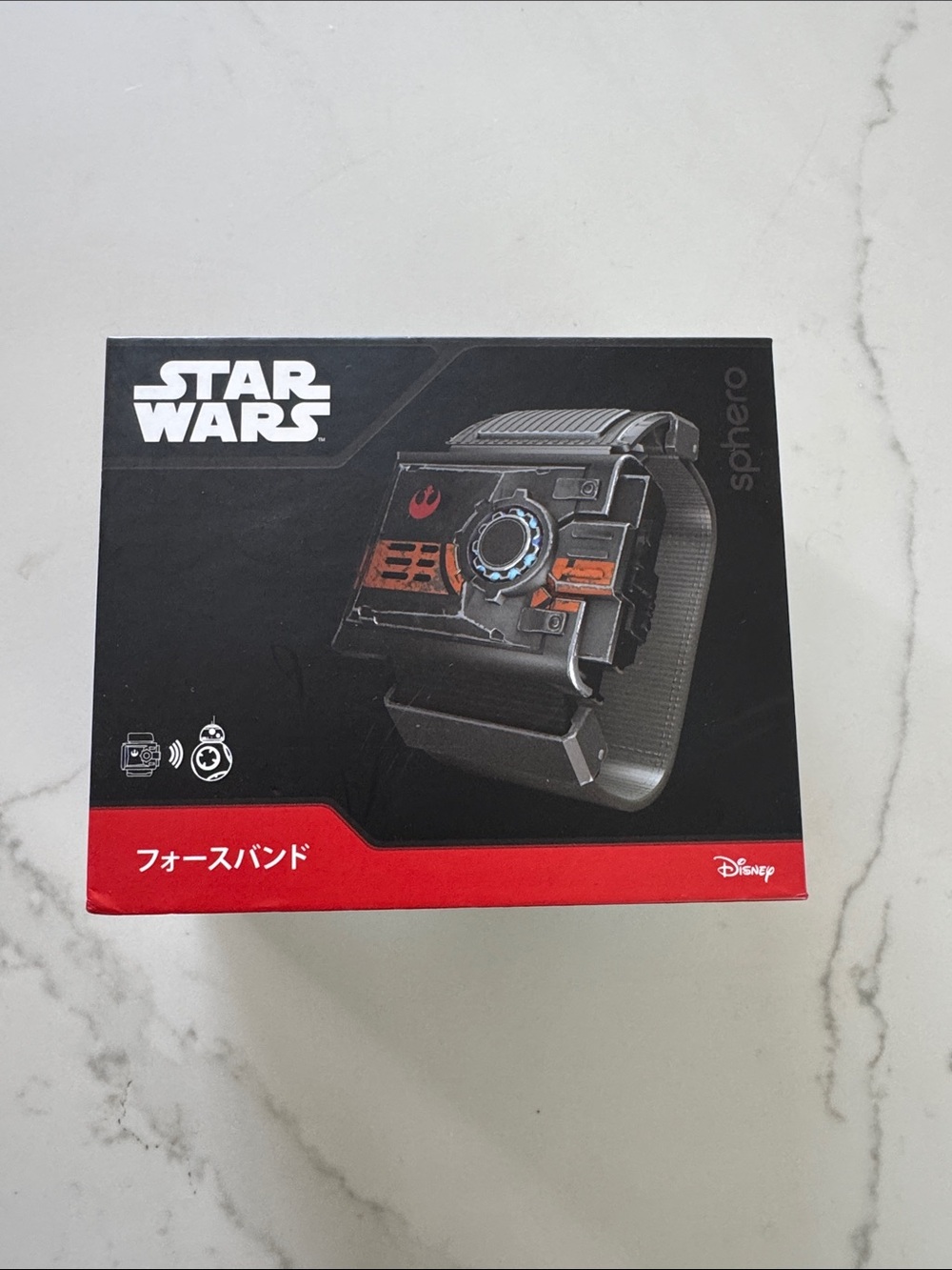 Star Wars Force Band Wearable Controller - Black with Red Accents